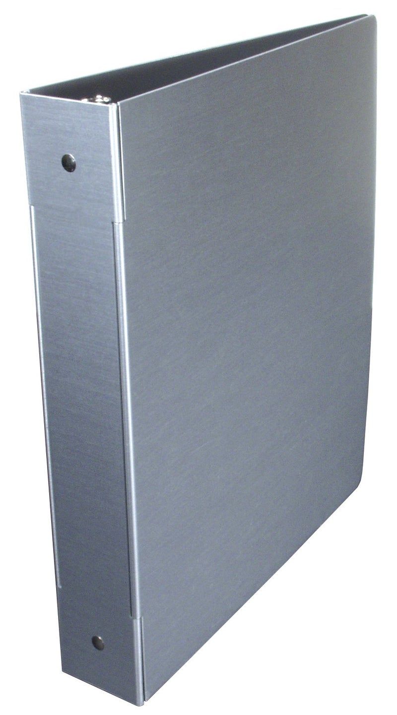 Saunders Silver Recycled Aluminum Ring Binder with 1.5 Inch Spine - Fits 8.5 x 11 inch Letter Size Documents - Ideal for Home, Office, and Business Use (00604) - Image 3